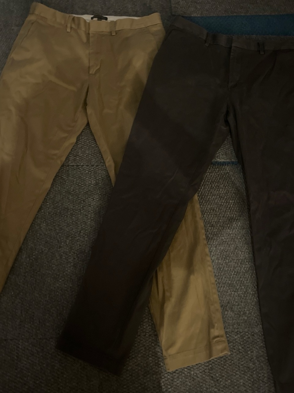 Banana republic tan and black pants bundle
